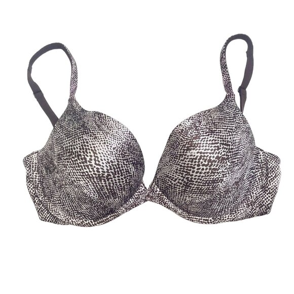 Victoria's Secret 34DD Perfect One Padded Bra Underwire Snakeskin Adjustable - Picture 13 of 13